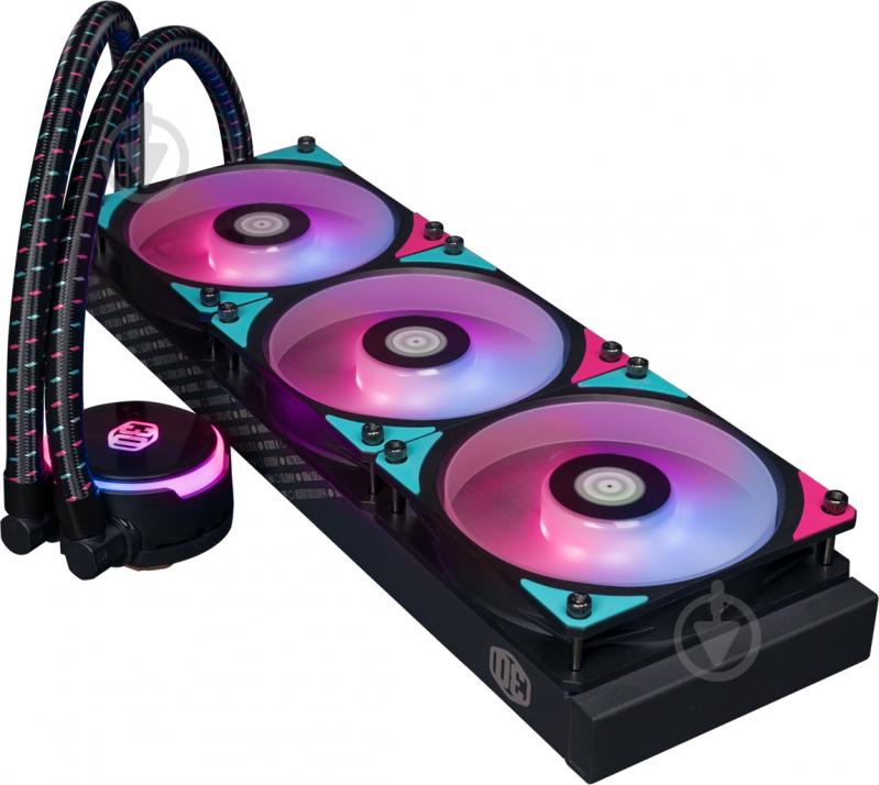 Система водяного охолодження Cooler Master MasterLiquid PL360 Flux 30th Anniversary Edition (MLY-D36M-A23PZ-30) - фото 2