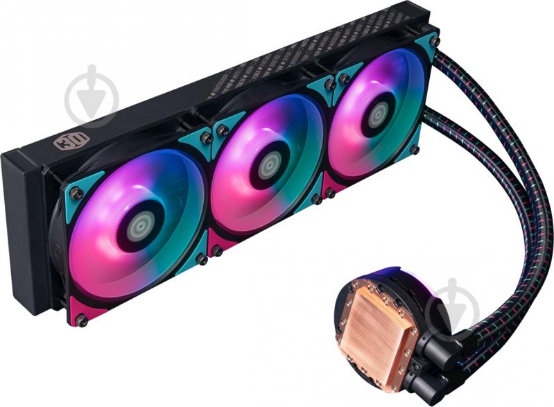 Система водяного охолодження Cooler Master MasterLiquid PL360 Flux 30th Anniversary Edition (MLY-D36M-A23PZ-30) - фото 3