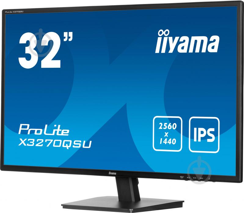 Монитор Iiyama ProLite 31,5" (X3270QSU-B1) - фото 3