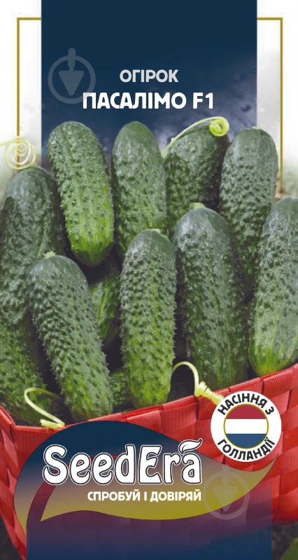 Насіння Seedera огірок Пасалімо F1 10 шт. (4823073726709) - фото 1