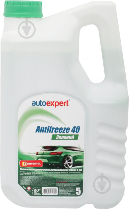 Антифриз AutoExpert -38°C готовый 5 л зеленый - фото 1