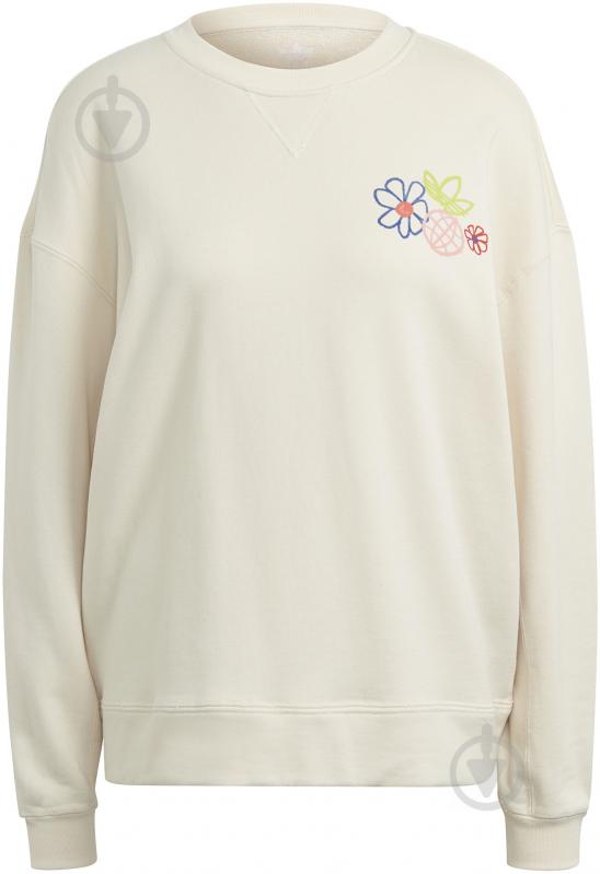 Свитшот Adidas SWEATSHIRT GP3493 р. 34 бежевый - фото 1