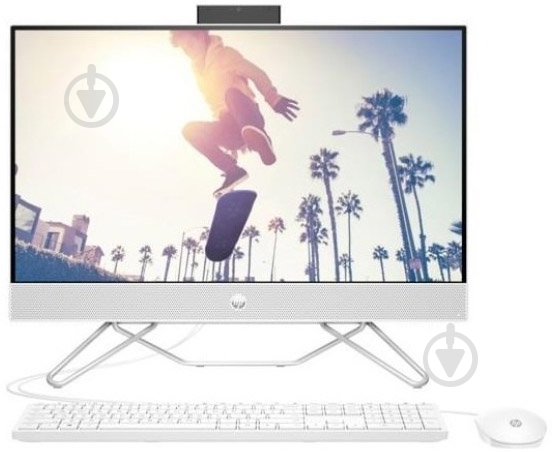 Моноблок HP All-in-One 23,8 (7B7Z2EA) white - фото 1 Моноблок HP All-in-One 23,8 (7B7Z2EA) white - фото 1