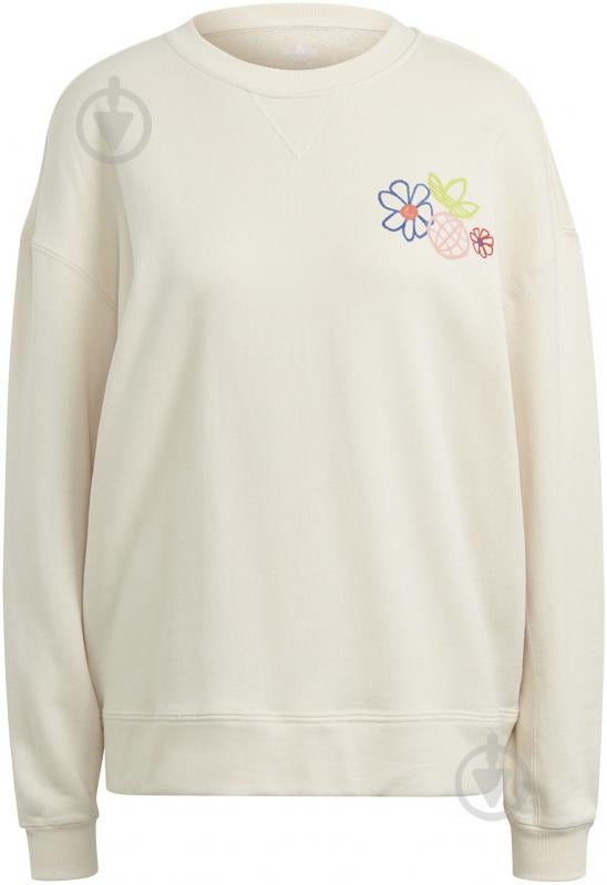 Світшот Adidas SWEATSHIRT GP3493 р. 36 бежевий - фото 1