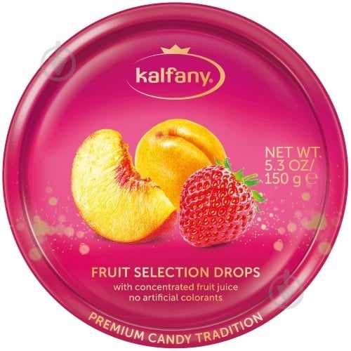 Леденцы Kalfany Fruit Selection 150 г - фото 1