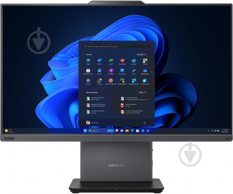 Моноблок Lenovo ThinkCentre Neo 50a 24 Gen 5 Luna Gray 23,8" (12SD000AUI) - фото 1