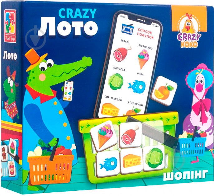 Гра настільна Vladi Toys Шопінг VT8055-09 - фото 1