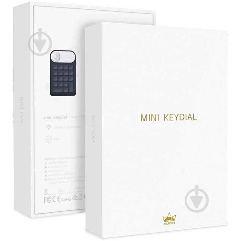Мініклавіатура Huion KD100 KD100 black - фото 8