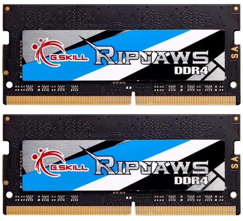 Оперативная память G.Skill SODIMM DDR4 32 GB (2x16GB) 3200 MHz (F4-3200C22D-32GRS) - фото 1