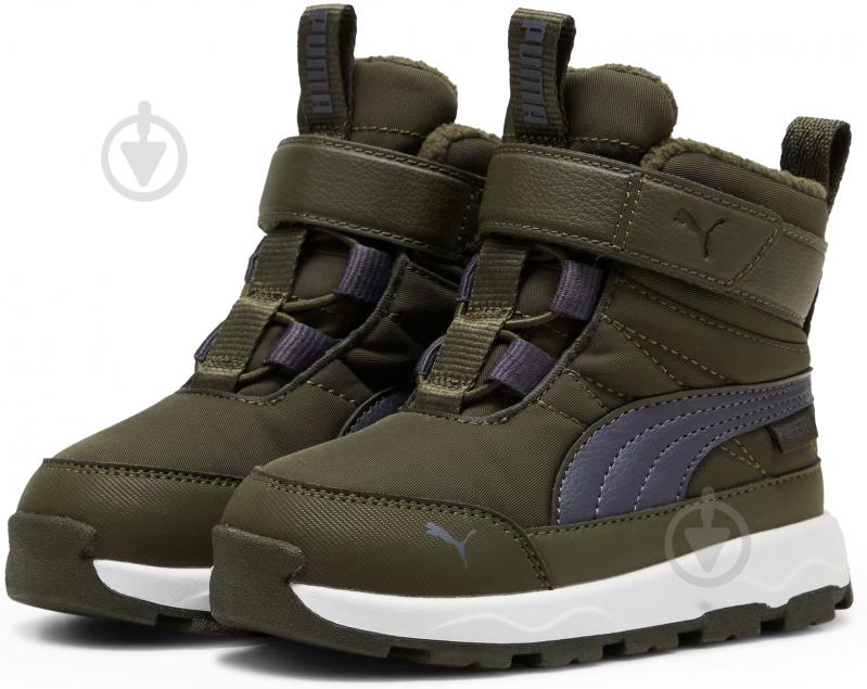 Ботинки Puma EVOLVE BOOT PURETEX AC+IN 39265004 р.26 хаки - фото 3