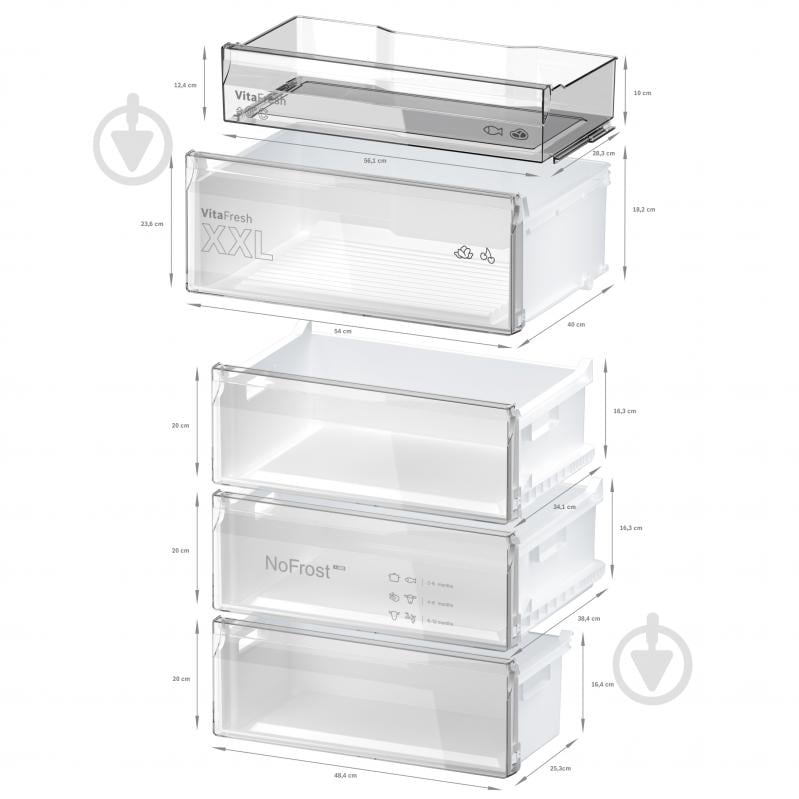 Холодильник Bosch KGN49XID0U - фото 7