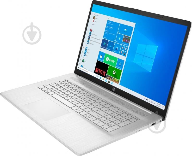 Ноутбук HP 17-cn2007ua 17,3" (6K127EA) natural silver - фото 3