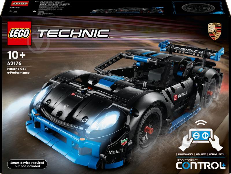 Конструктор LEGO Technic Автомобиль для гонки Porsche GT4 e-Performance 42176 - фото 1