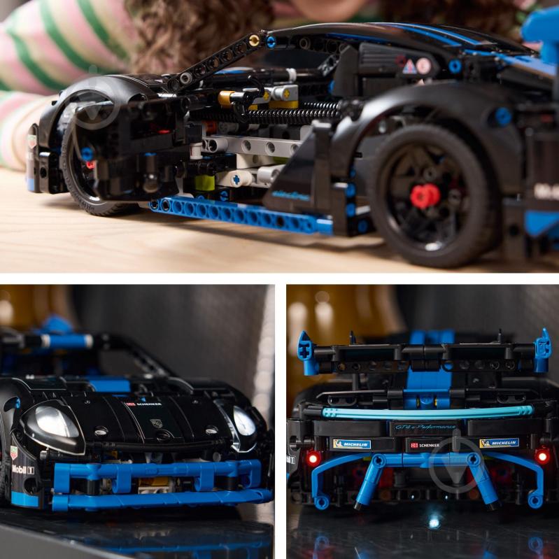 Конструктор LEGO Technic Автомобиль для гонки Porsche GT4 e-Performance 42176 - фото 7