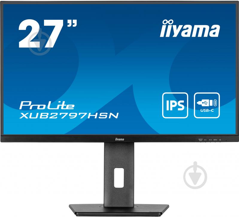 Монитор Iiyama ProLite 27" (XUB2797HSN-B1) - фото 1