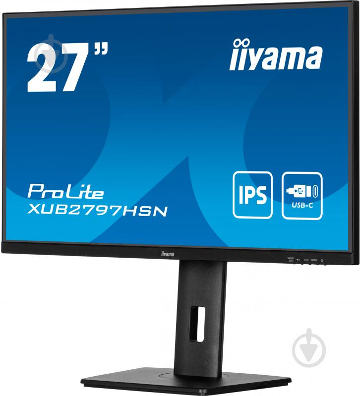 Монитор Iiyama ProLite 27" (XUB2797HSN-B1) - фото 2