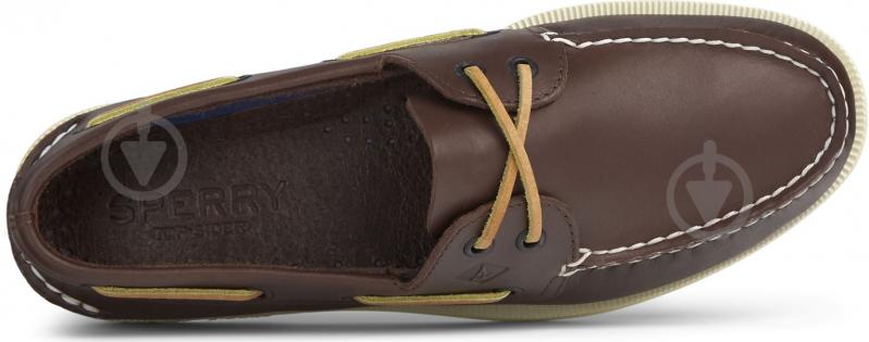 Топ-сайдеры Sperry SP-0195115 р.39,5 коричневый - фото 4