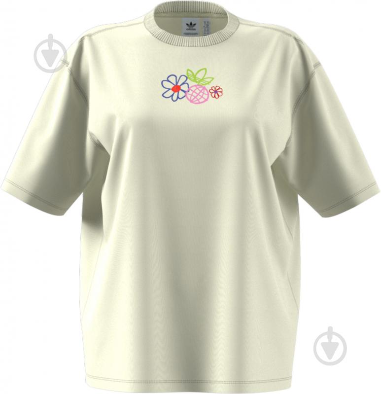 Футболка Adidas TEE GP3497 р.M белый - фото 3