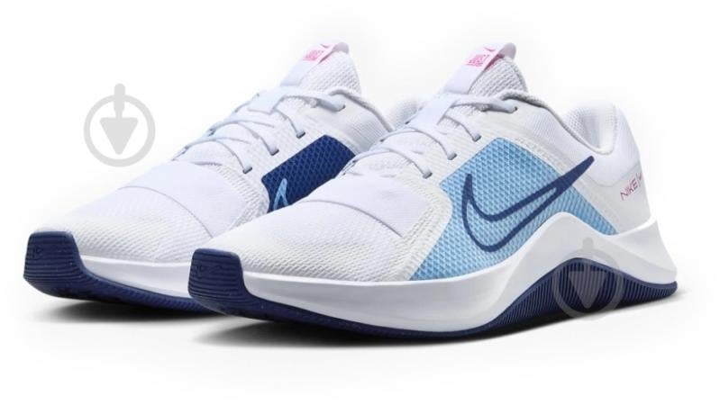 Кросівки чоловічі демісезонні Nike MC TRAINER 2 DM0823-102 р.44 білі із синім - фото 3