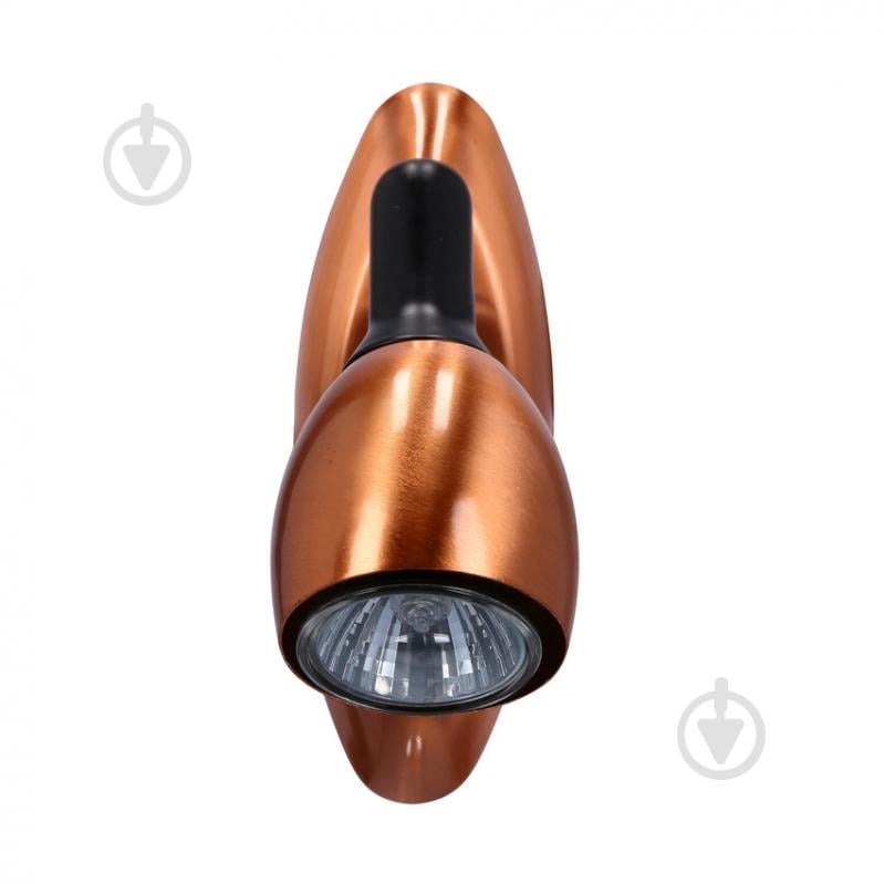 Спот Candellux CROSS 1x50 Вт GU10 медь/черный 91-32768 - фото 2