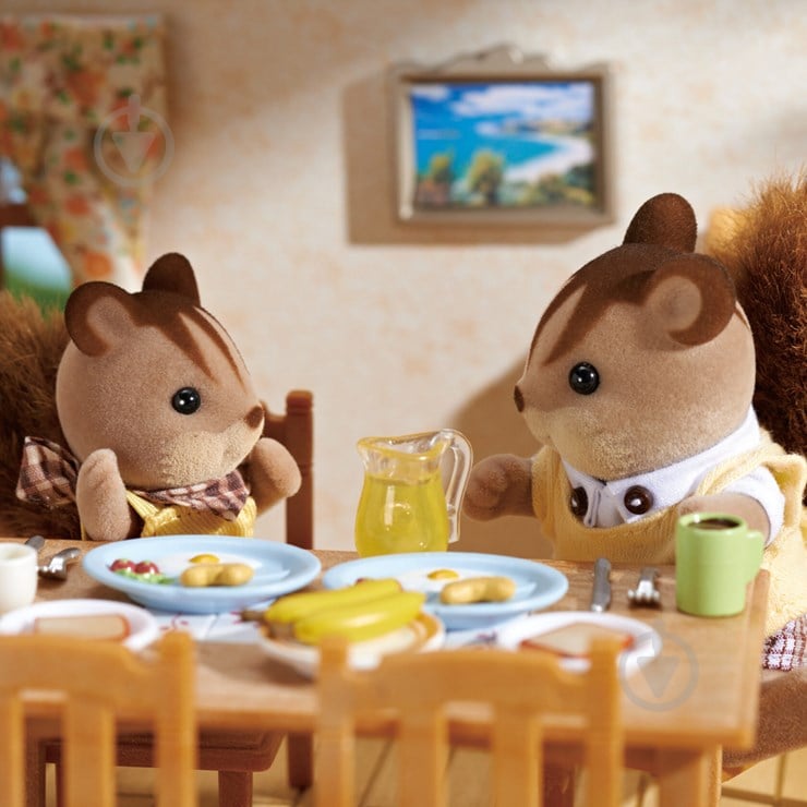 Набор игрушек Sylvanian Families Семья Ореховых белок 4172 - фото 4