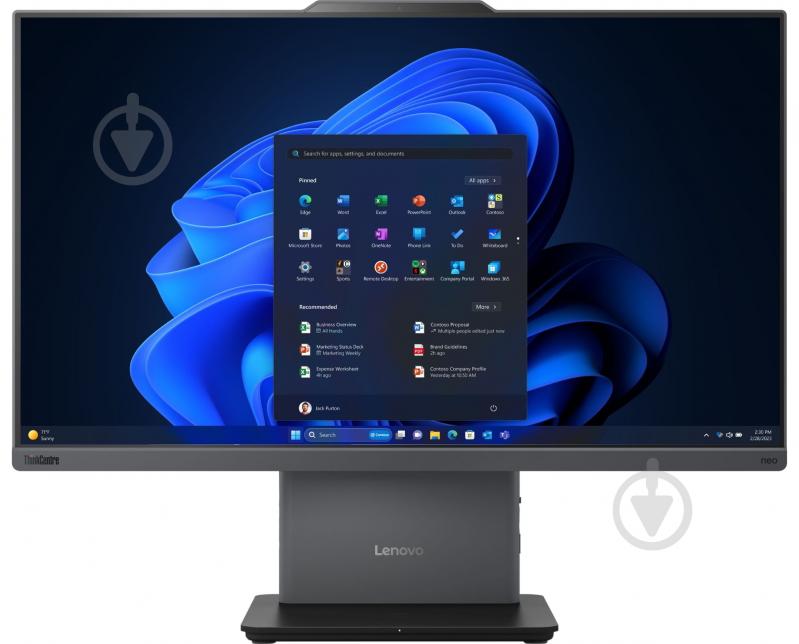 Моноблок Lenovo ThinkCentre AIO neo 50a 24 G5 23,8" (12SC000BUI)Luna grey - фото 1
