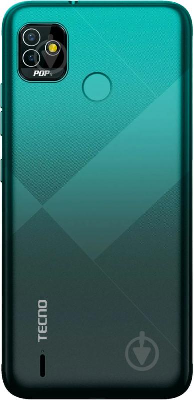 Смартфон Tecno POP 5 BD2d 2/32GB ice lake green (4895180775109) - фото 3