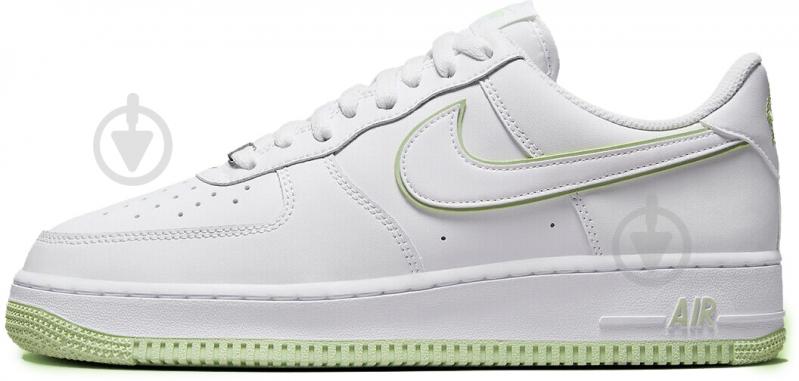 Кроссовки чоловічі демісезонні Nike AIR FORCE 1 07 DV0788-105 р.44 белые - фото 1