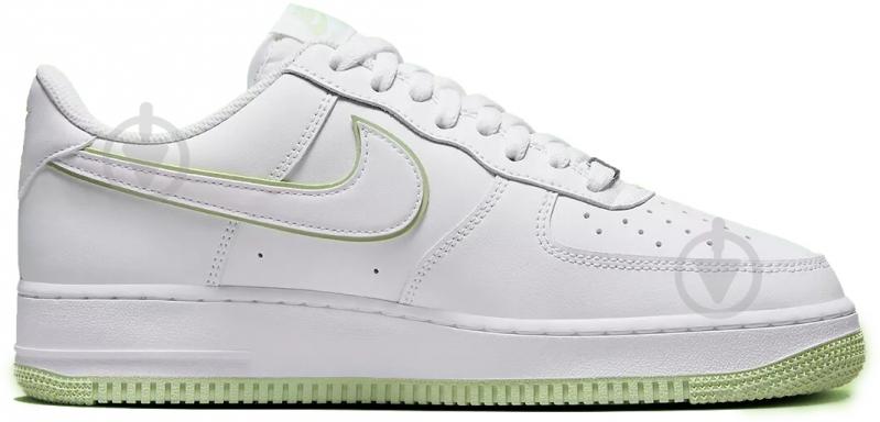 Кроссовки чоловічі демісезонні Nike AIR FORCE 1 07 DV0788-105 р.44 белые - фото 2