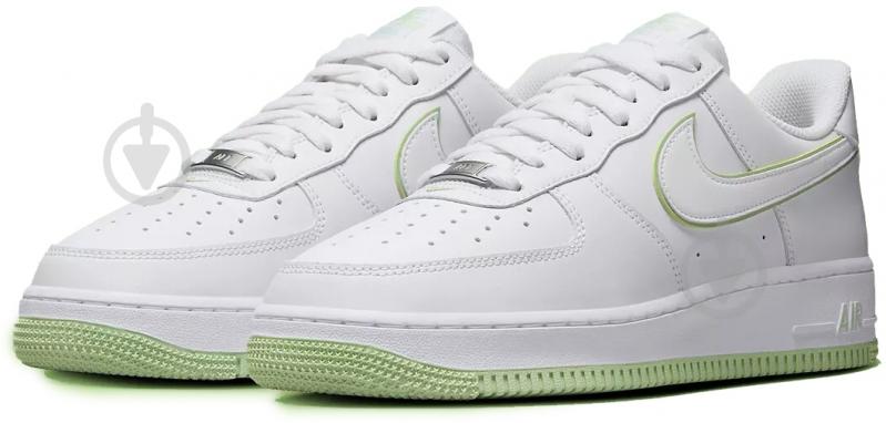 Кроссовки чоловічі демісезонні Nike AIR FORCE 1 07 DV0788-105 р.44 белые - фото 3