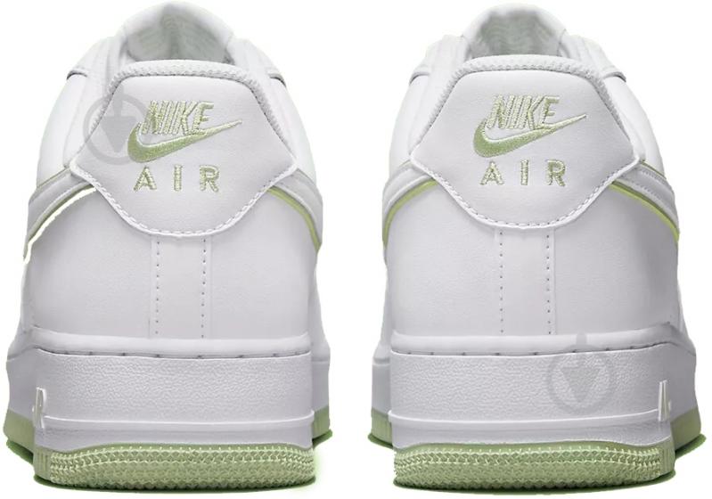 Кроссовки чоловічі демісезонні Nike AIR FORCE 1 07 DV0788-105 р.44 белые - фото 4