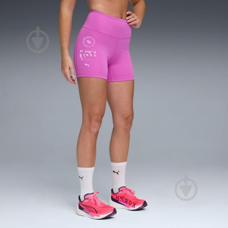 Шорти Puma W PUMA x HYROX TAD ESS SHORT TIGHT 52896073 р. S рожевий