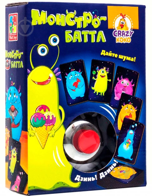 ᐉ Игра настольная Vladi Toys со звонком Монстро-баттл VT8010-02