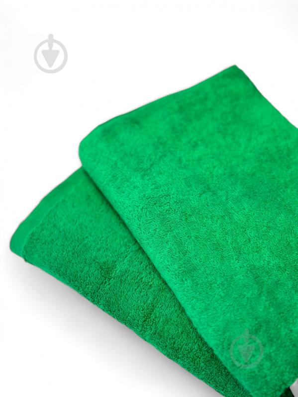 Полотенце 50x90 см зеленый IDEAL TEXTILE - фото 2