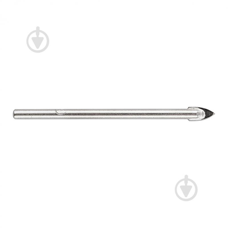 Сверло для стекла GRAPHITE 5 мм 54T413 - фото 1