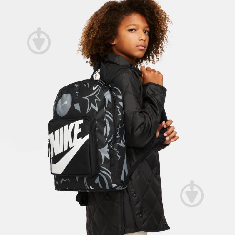 Рюкзак Nike CLASSIC BKPK - SWSH CLLGE DM1886-010 16 л чорний - фото 8