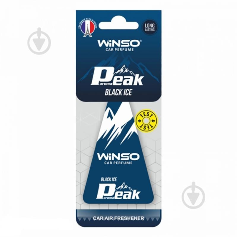 Ароматизатор подвесной WINSO Peak Black Ice 538170 16 мл - фото 1