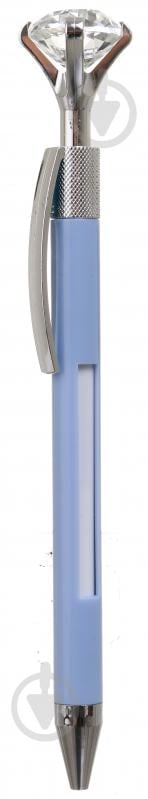 Ручка шариковая Бриллиант голубая - фото 1