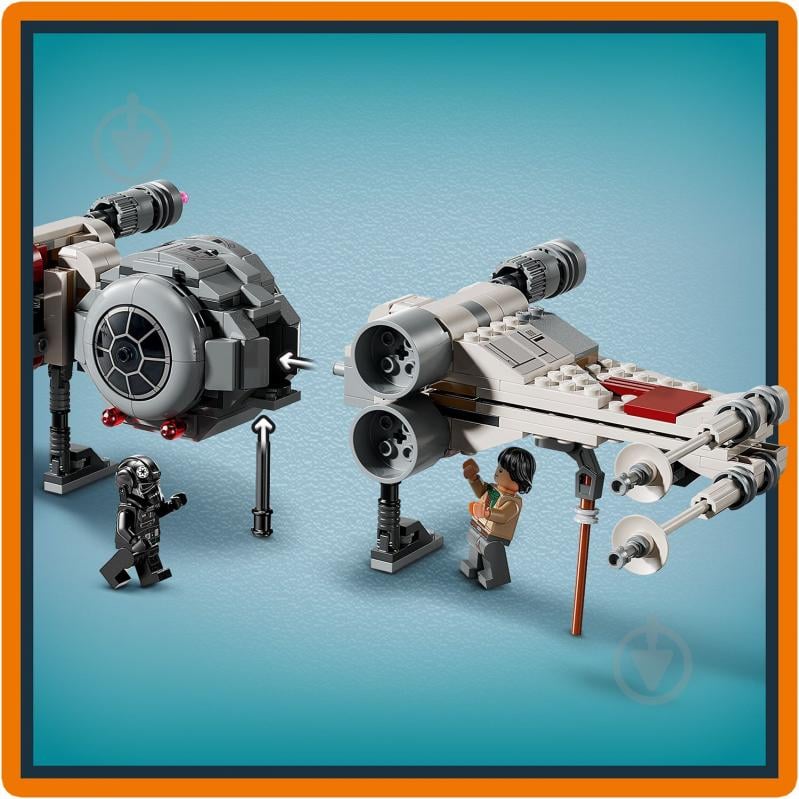 Конструктор LEGO Star Wars Сборный пакет «Истребитель TIE и Корабль X-wing» 75393 - фото 8