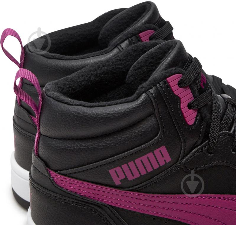 Черевики Puma REBOUND V6 MID WTR JR 39468504 р.38 чорний - фото 5