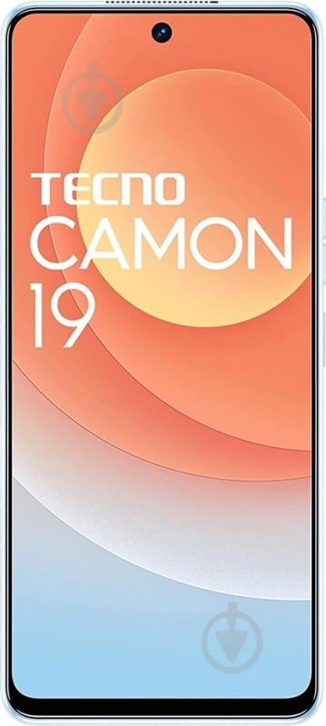 Смартфон Tecno Camon 19 NFC 6/128GB sea salt white (4895180784217) - фото 2