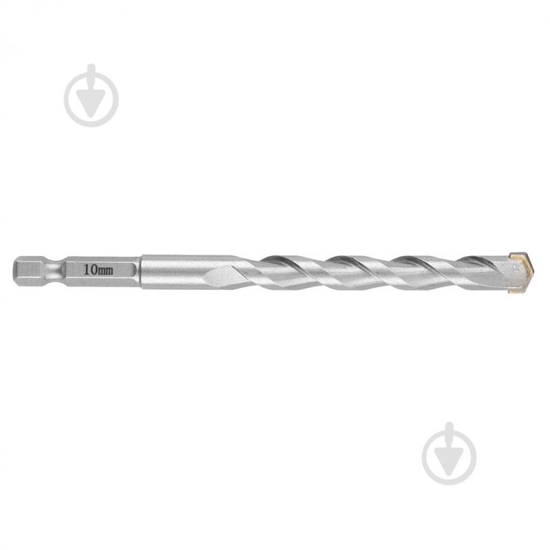Сверло по бетону GRAPHITE 10,0 мм HEX 56T405 - фото 1 Сверло по бетону GRAPHITE 10,0 мм HEX 56T405 - фото 1