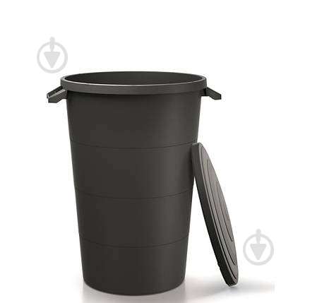 Бак конусный Prosperplast Smooth 120 л черный - фото 2