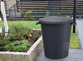 Бак конусный Prosperplast Smooth 120 л черный - фото 4