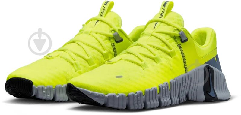 Кросівки чоловічі демісезонні Nike FREE METCON 5 DV3949-700 р.44 салатові - фото 3