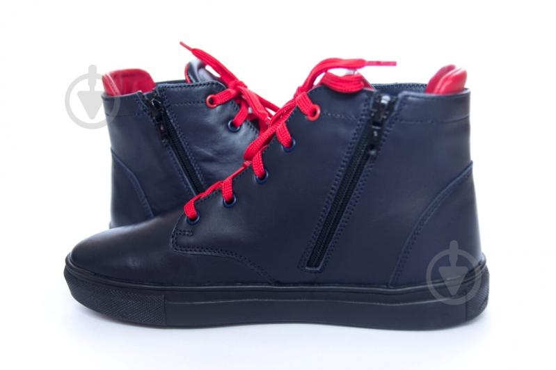 Ботинки для мальчика Мальви р.39 синийкрасный П-402 - фото 2