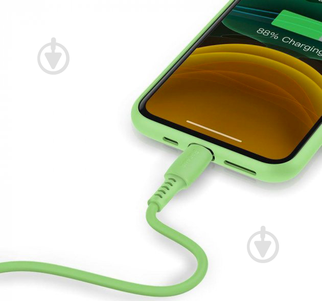 Кабель BASEUS USB AM-Lightning M 2.4A 1,2 м green (CALDC-06) - фото 5