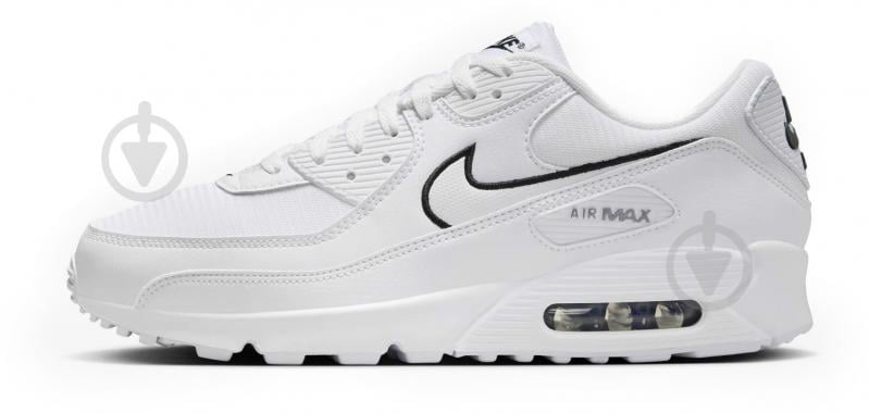 Кросівки чоловічі демісезонні Nike Air Max 90 HF3835-100 р.44 білі - фото 1