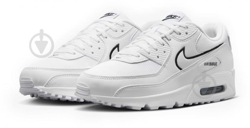 Кросівки чоловічі демісезонні Nike Air Max 90 HF3835-100 р.44 білі - фото 3