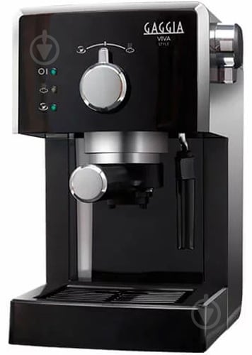 ᐉ Кофеварка рожковая Gaggia Viva Style Focus Black • Купить в Киеве ...
